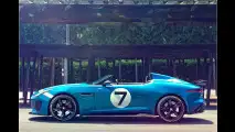 Jaguar-Studie in Goodwood