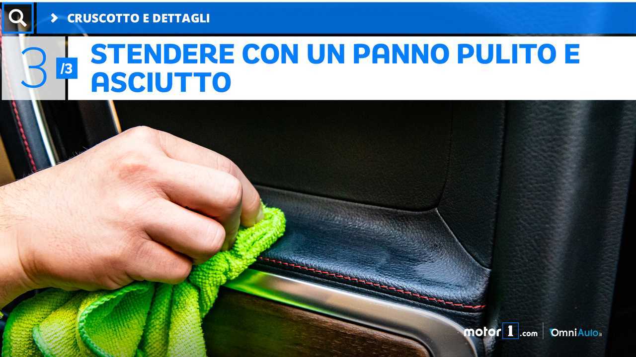 Pulizia auto, il cruscotto le plastiche e le guarnizioni