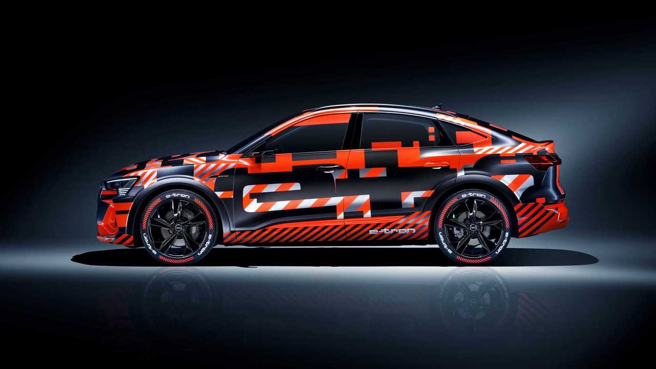 Audi e-tron Sportback: teasers
