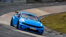 Lynk & Co 03 Cyan Concept sets front-wheel drive and four-door Nurburgring records