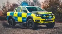 Ford Ranger Raptor UK police car