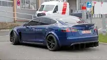 New Tesla Model S Plaid Images