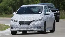 2018 Nissan Leaf casus fotoğrafları