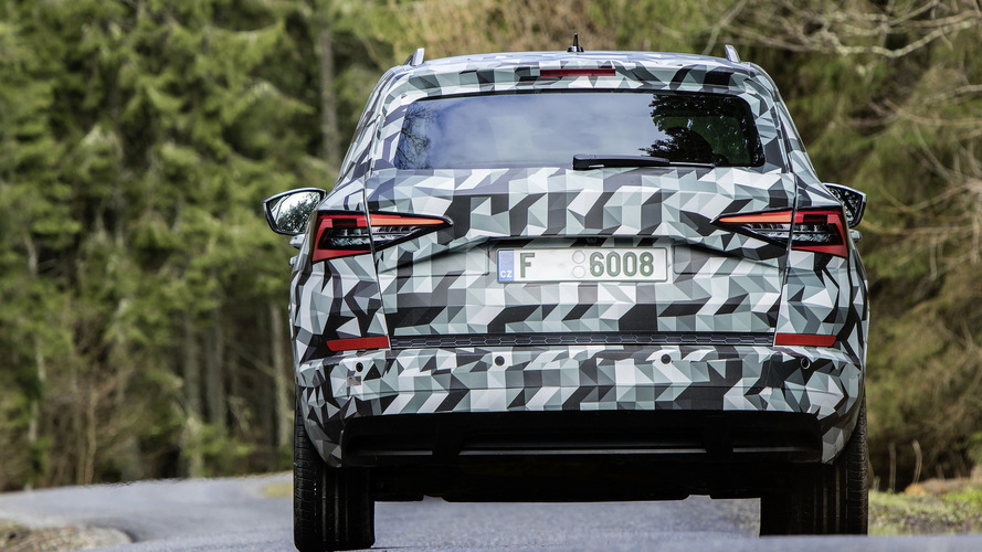 2018 Skoda Karoq camouflaged prototype