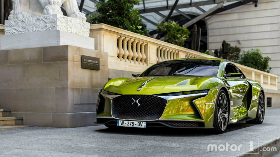 KVC - DS E-Tense dans Paris