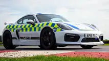 Porsche Cayman GT4 Police Car