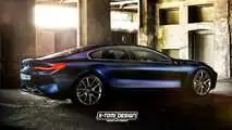 BMW 8 Series Gran Coupe render