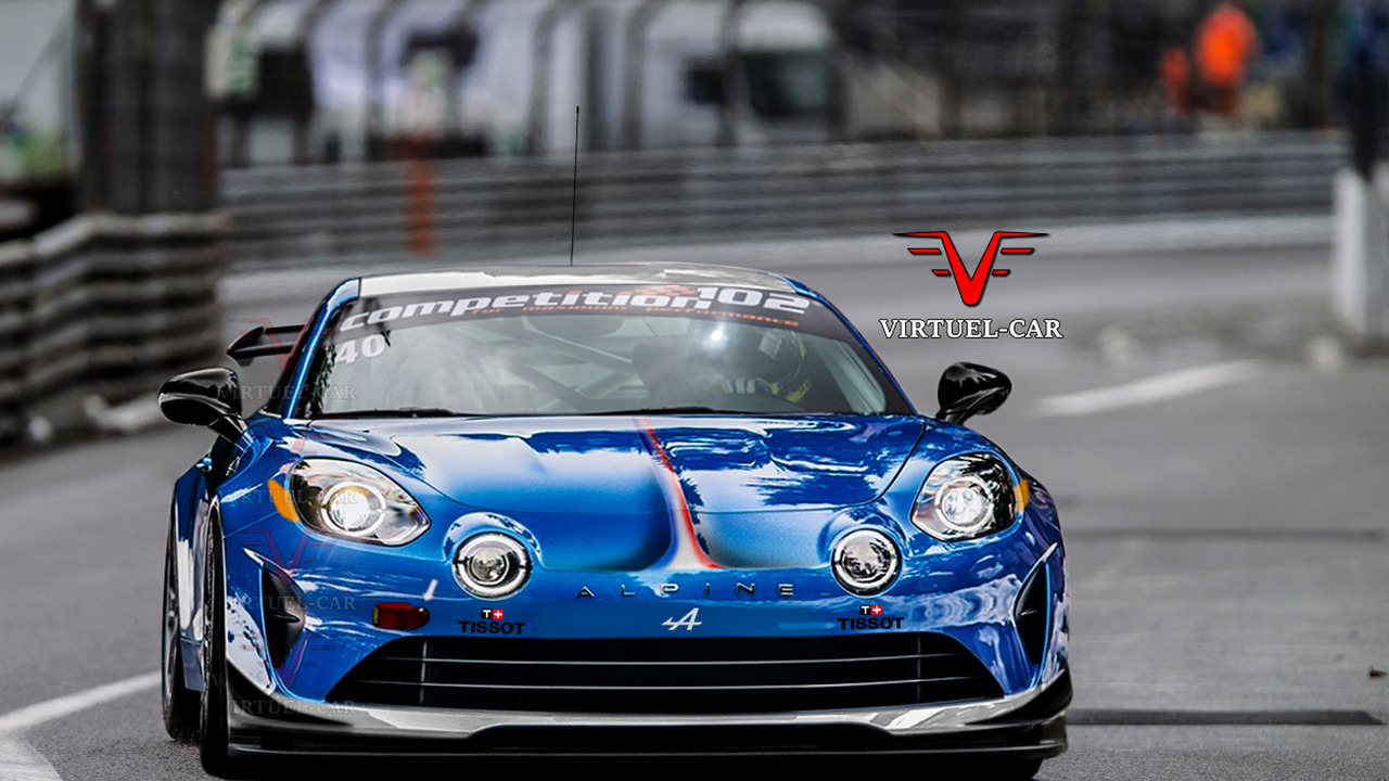 Photos - Et si l'Alpine A110 GT4 ressemblait à ça ?