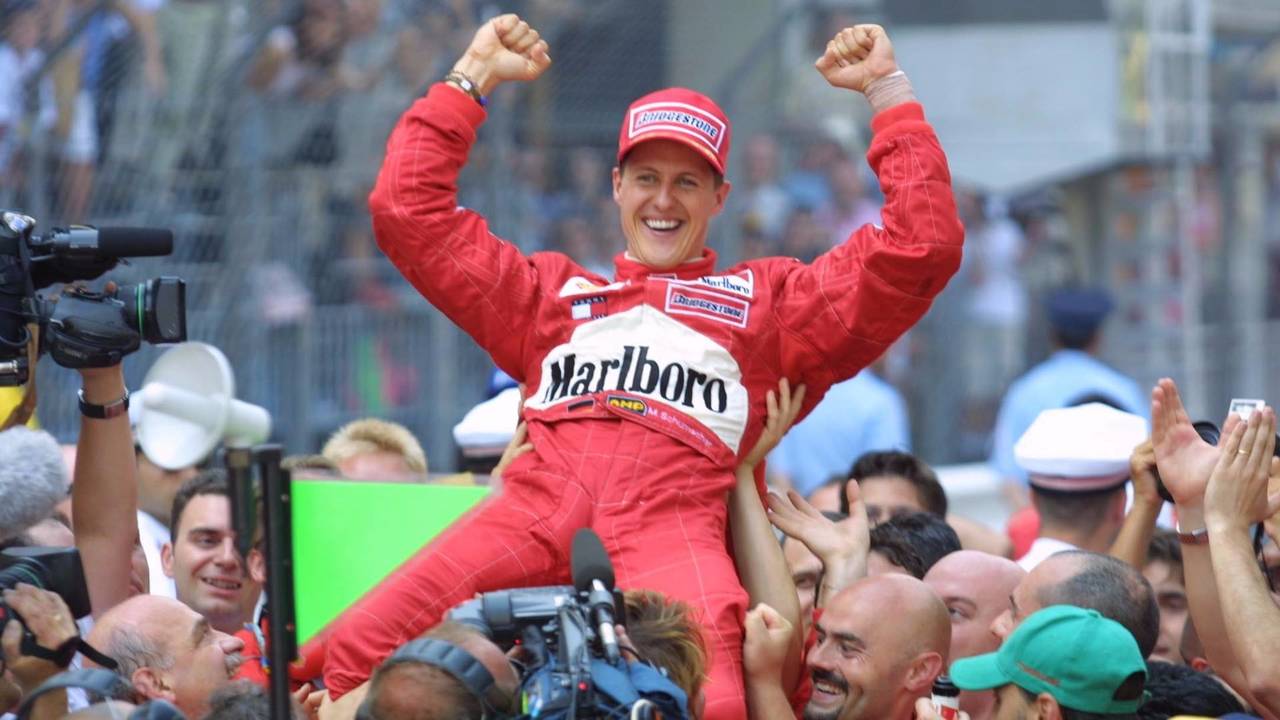 Lewis Hamilton et Michael Schumacher
