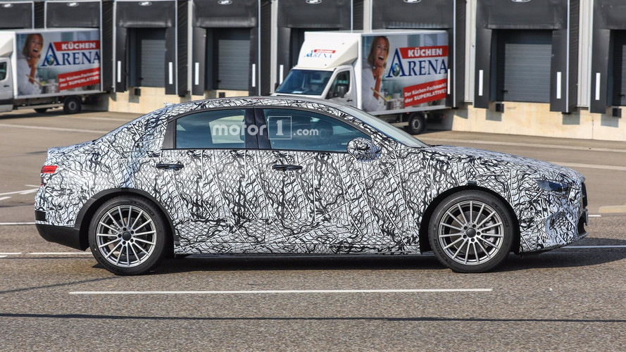 2019 Mercedes A-Class Sedan spy photo