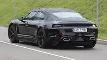 2020 Porsche Mission E spy photo