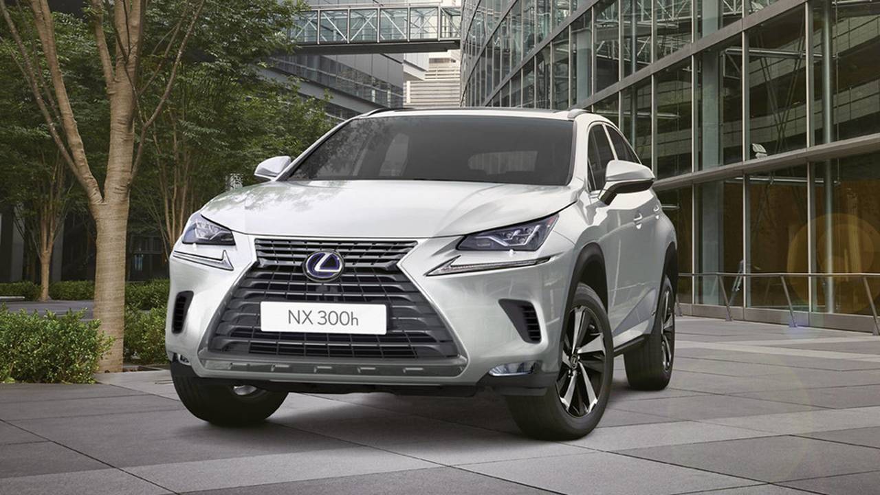 Lexus NX 300h 2018 White Front Static