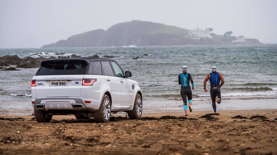 Land Rover Range Rover Sport P400e carrera acuática