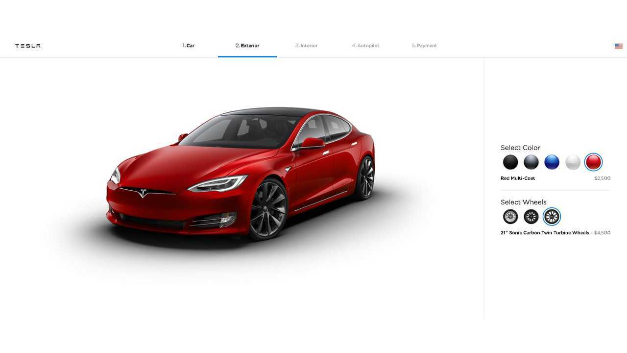 tesla model 3 cofigure