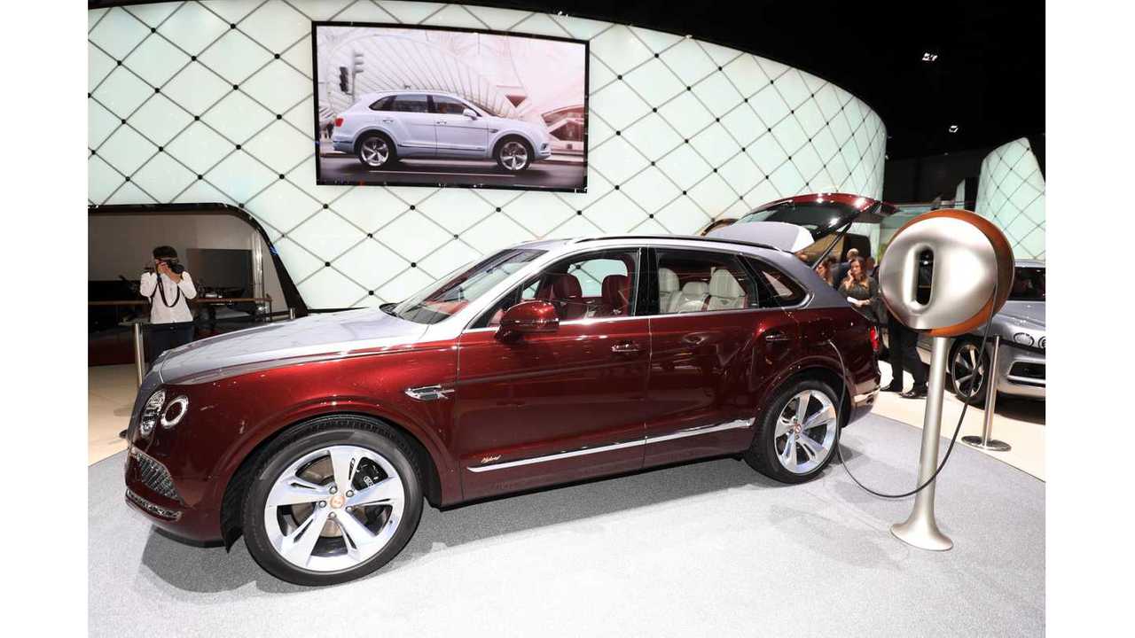 Bentley Bentayga Hybrid (plug-in hybrid)