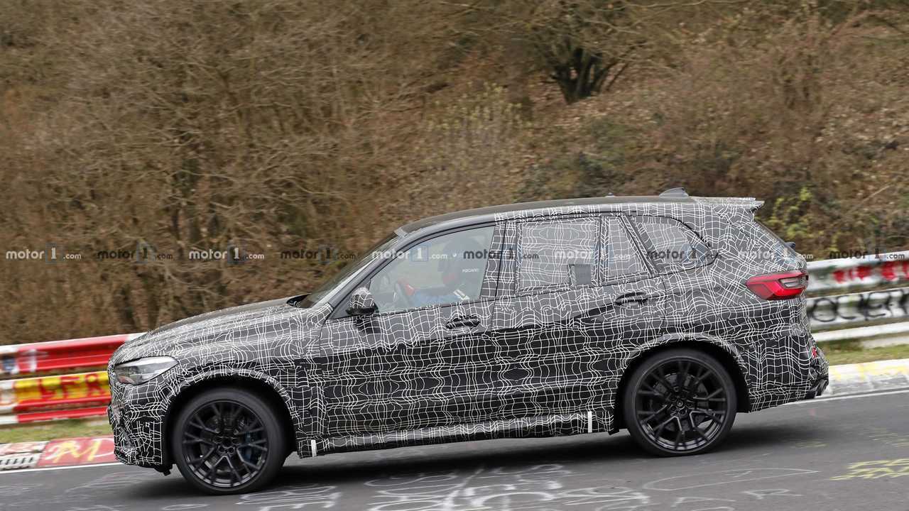 2020 BMW X5 M foto spia