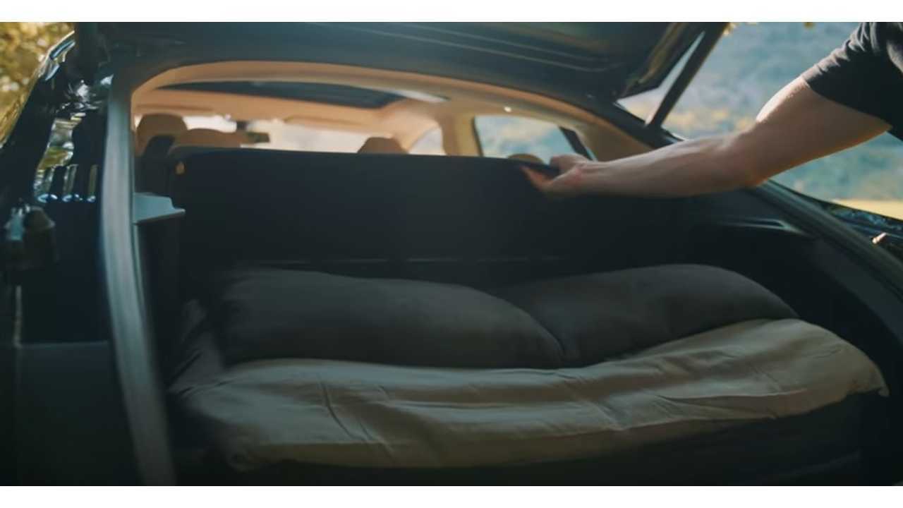 DreamCase for Tesla Model S - Camper Mode Activated