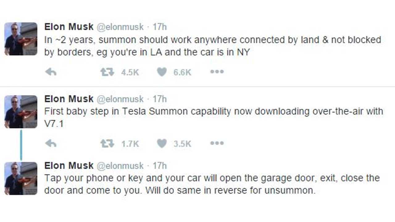 Elon Musk Tweets On 7.1