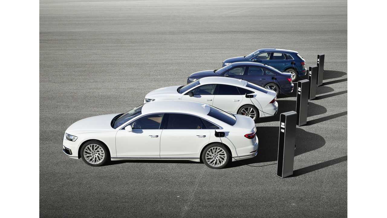 The New Plug-In Hybrid Models: Audi Q5, A6, A7 and A8