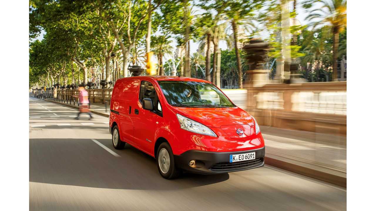 Double Greenfleet Win For All Electric Nissan E Nv200 Insideevs Photos Double Greenfleet Win For All Electric Nissan E Nv200