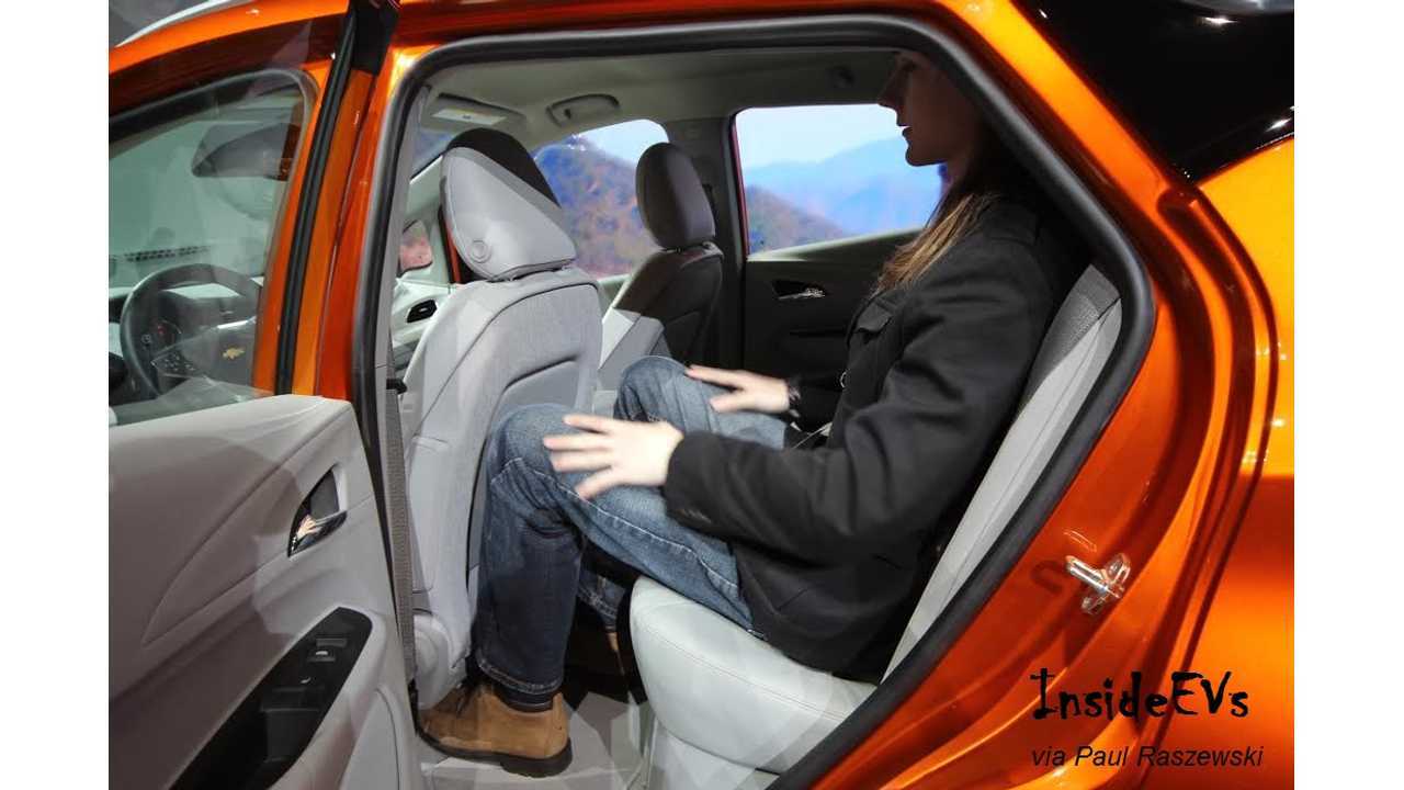 2017 Chevrolet Bolt At NAIAS: Image Credit - InsideEVs / Paul Raszewski
