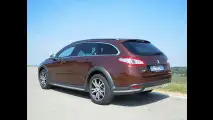 Peugeot 508 RXH, test di consumo reale Roma-Forlì