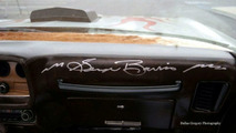 George Barris autographed the dash