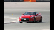 Nissan GT-R 2012 al Dubai Autodrome - foto dinamiche