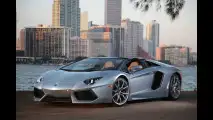 Lamborghini Aventador Roadster. La prova a Miami