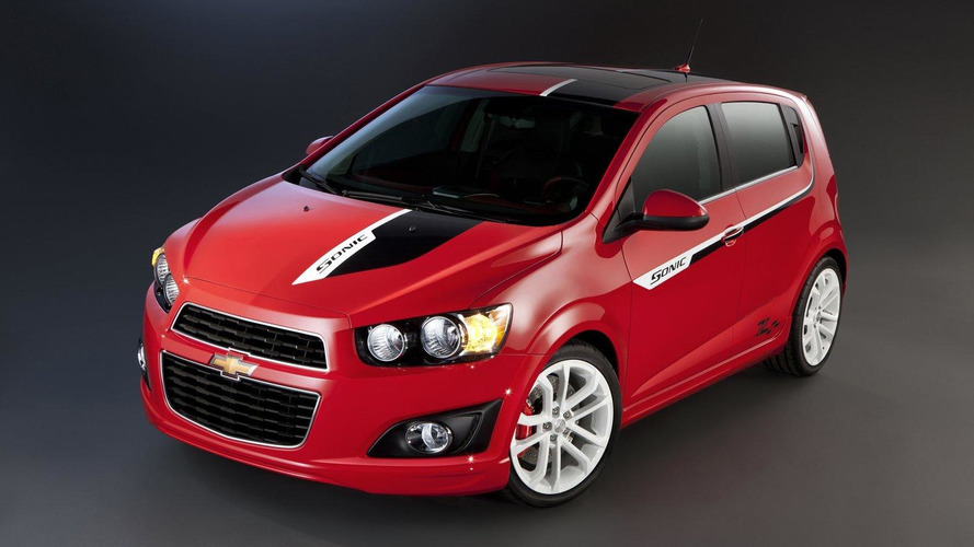 Chevrolet Sonic Z-Spec lineup for SEMA 25.10.2011