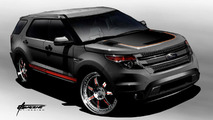2011 Ford Explorer by Stitchcraft Interiors for SEMA - 25.10.2011