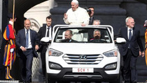 Hyundai Santa Fe Convertible Popemobile