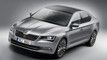 2015 Skoda Superb leaked official image