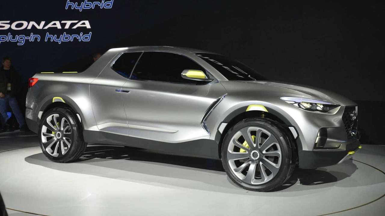 Hyundai Santa Cruz Crossover Truck Concept at 2015 NAIAS