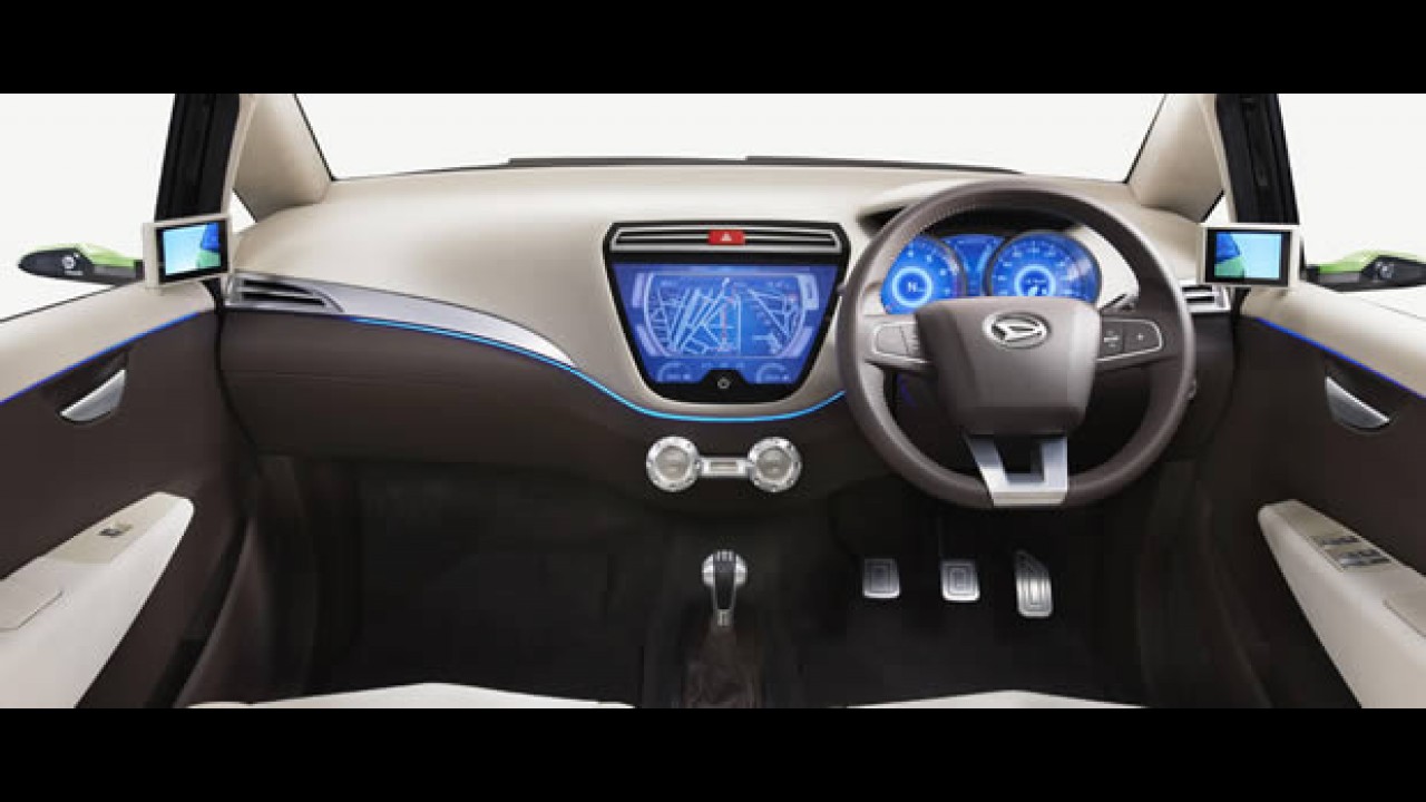 Daihatsu revela o moderno A-Concept - Protótipo tem consumo de 30 km/litro