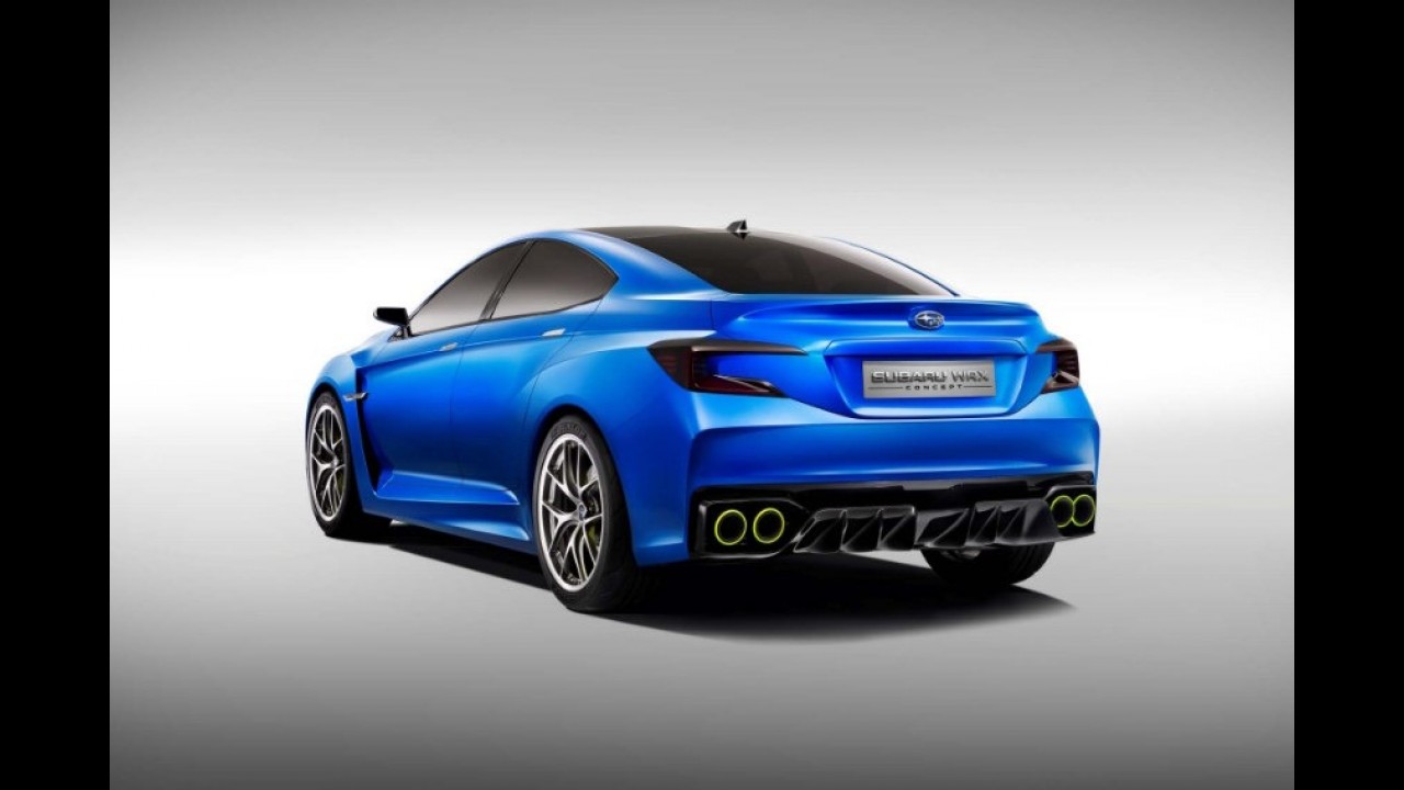 WRX Concept: a agressividade volta ao esportivo da Subaru