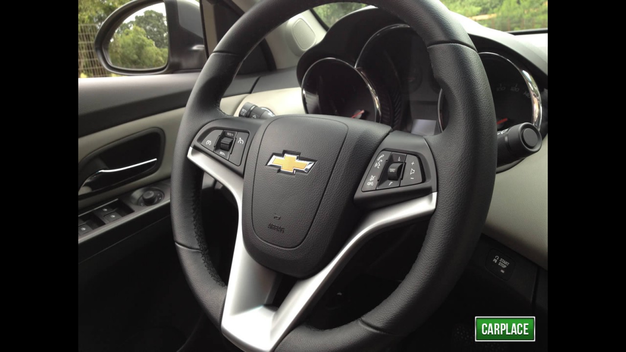 Garagem CARPLACE: Detalhes do acabamento interno do Chevrolet Cruze LTZ