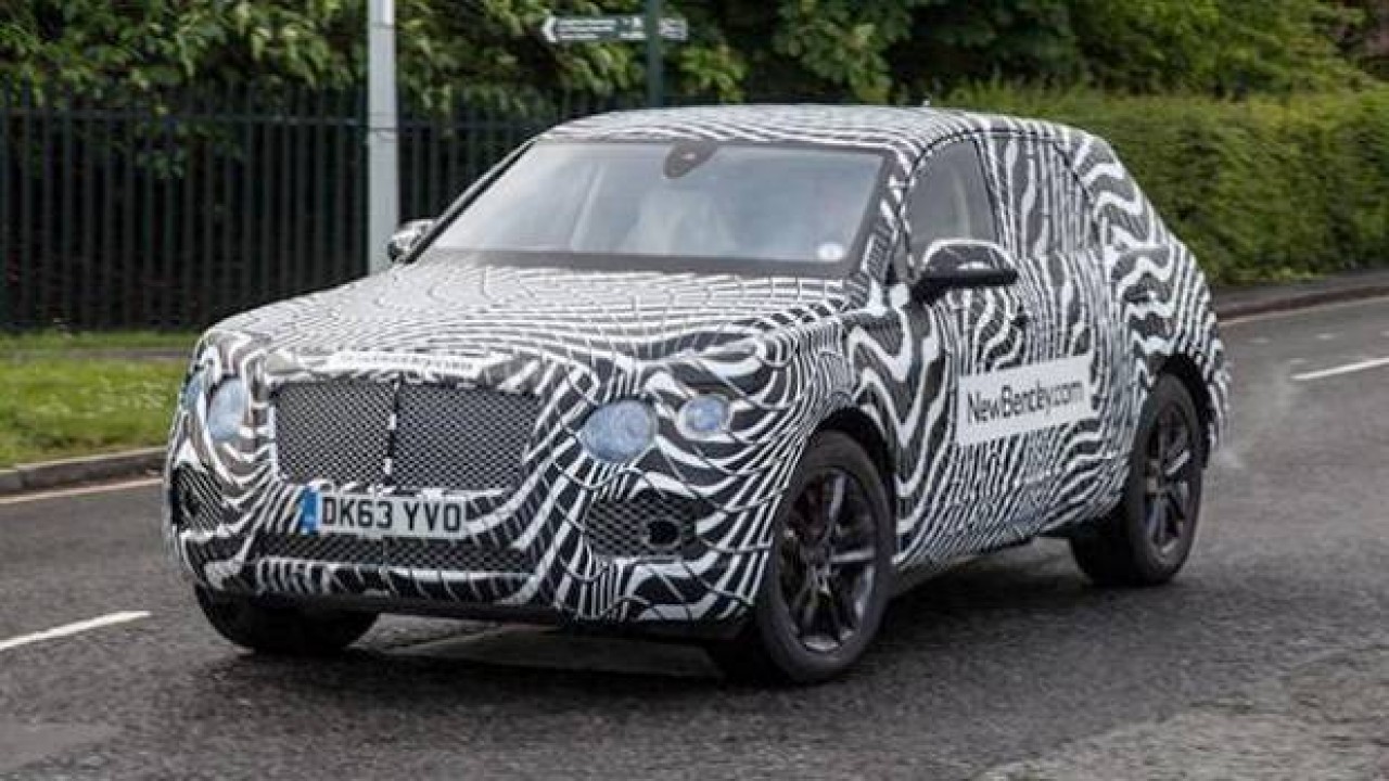 Bentley confirma batismo Bentayga para inédito SUV que chega em 2016