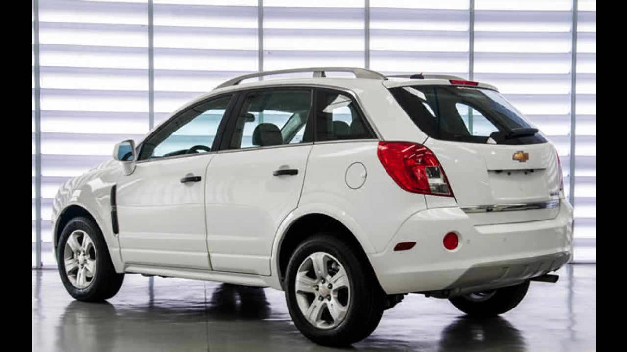 Chevrolet Captiva 2014 chega somente com motor 2.4 por R$ 98.990