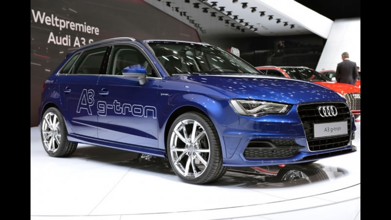 Salão de Genebra: Audi mostra A3 g-tron com autonomia de 1.300 km