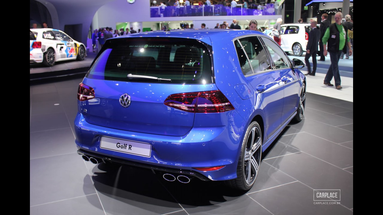 Salão de Frankfurt: VW Golf R de 300 cv é versão super nervosa do hatch alemão