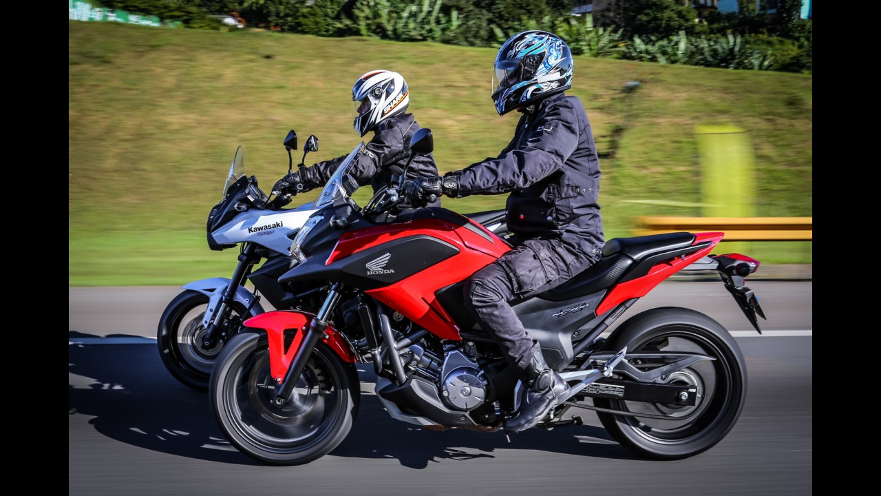 Viagem-teste: Honda NC 700X e Kawasaki Versys 650 investem em diferentes formas de versatilidade
