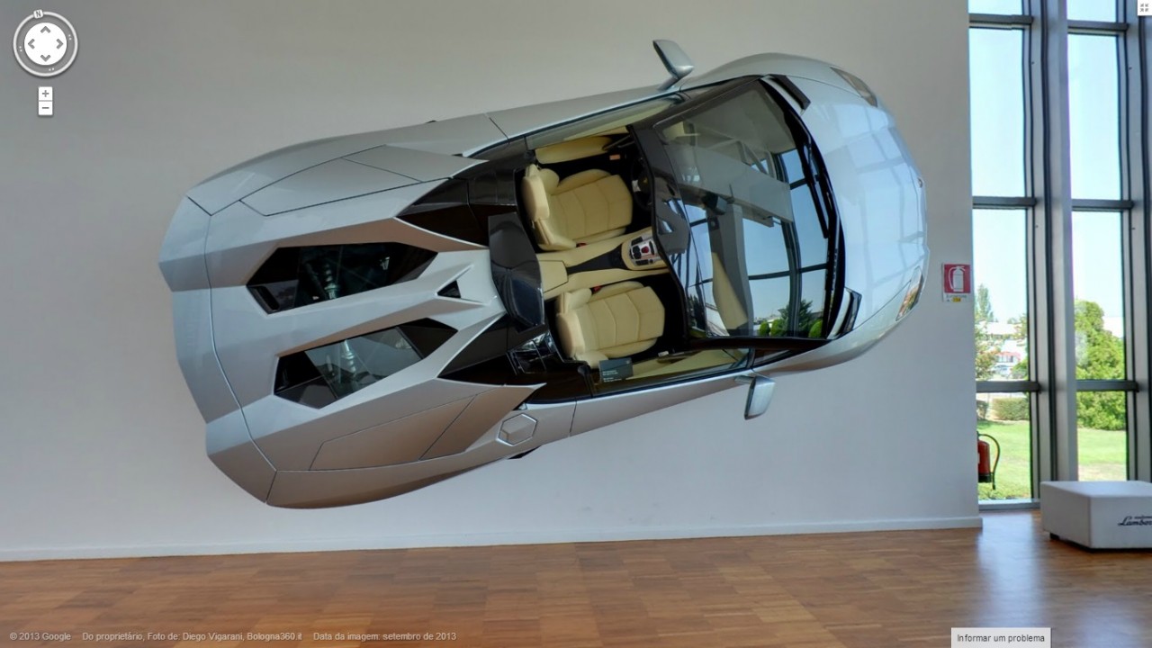 Agora você pode visitar o museu da Lamborghini de qualquer lugar do mundo