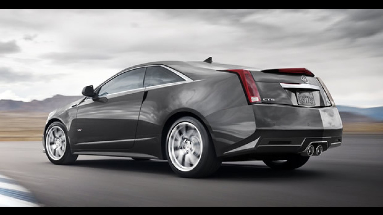 Cadillac CTS V Coupé 2011 - Versão esportiva tem motor V8 de 556 cv de potência!! Veja fotos