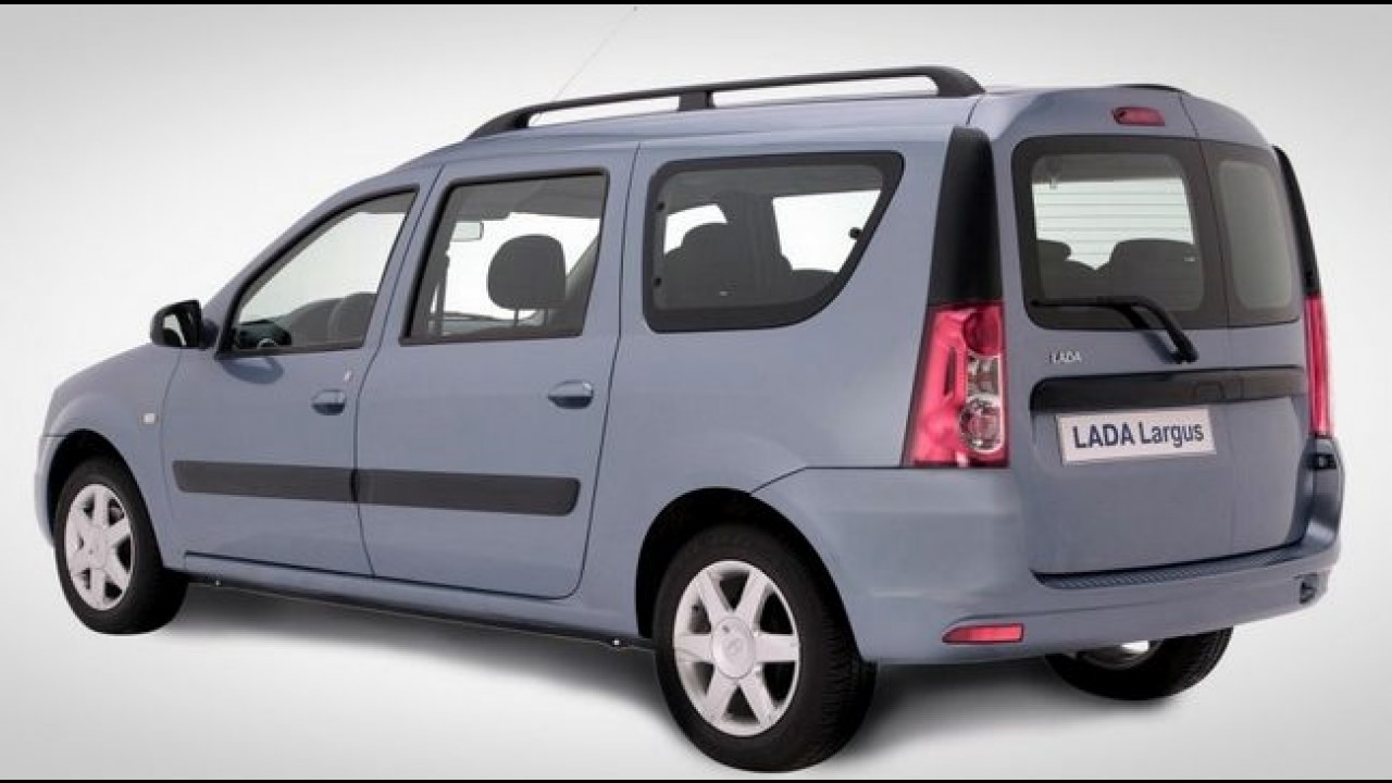 Largus será o primeiro Lada a utilizar plataforma Renault