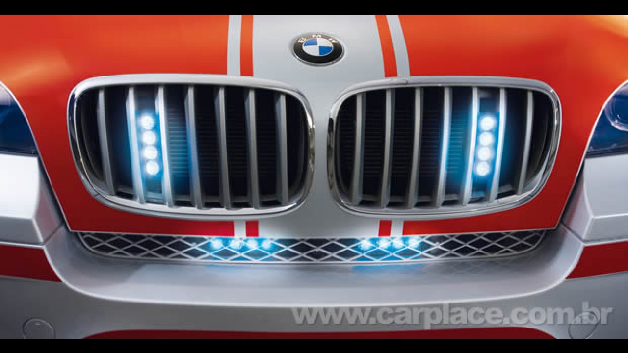 BMW mostra protótipo de um X6 Ambulância em feira na Alemanha