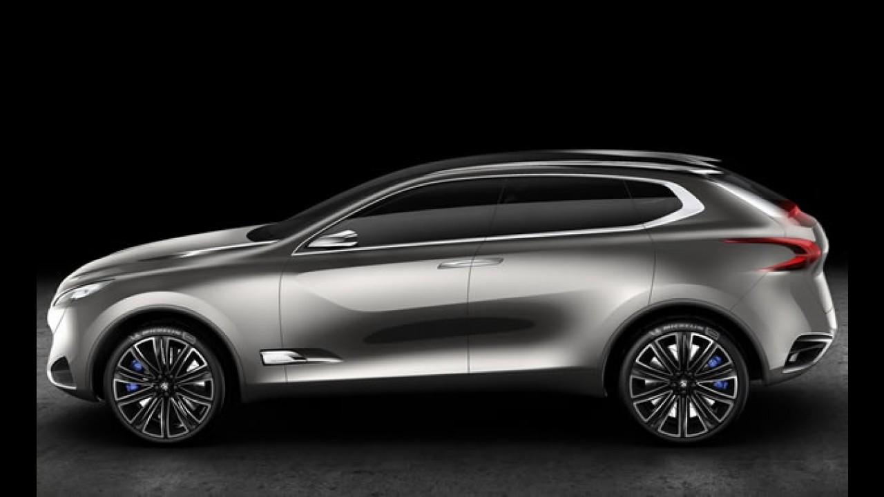 Peugeot SXC: crossover conceitual híbrido tem 313 cv e consumo de 17,2 km/l