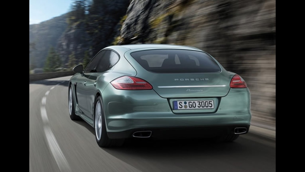 Porsche apresenta o Panamera Diesel - Motor V6 de de 250cv e consumo de 15,3 km/l