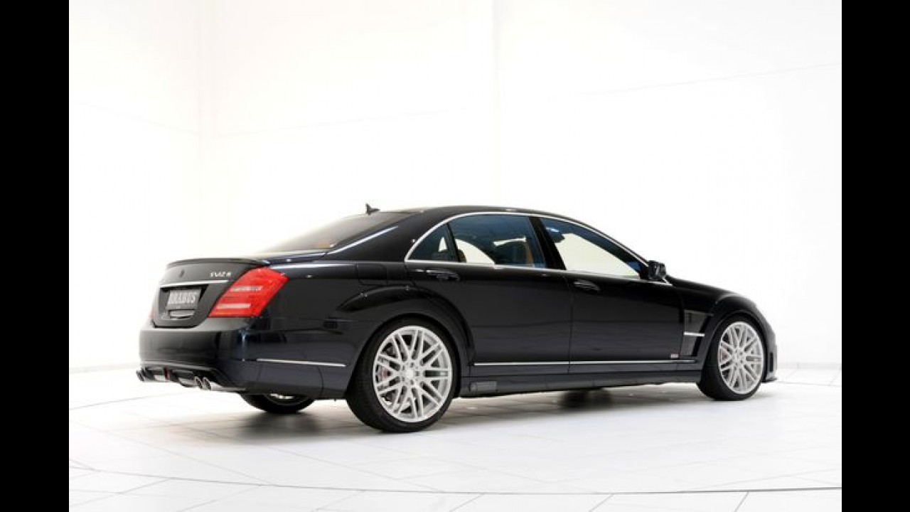 Preparadora Brabus deixa Mercedes Classe S com 800 cv!