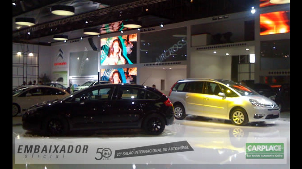 Bastidores do Salão do Automóvel: Estande da Citroën esbanja tecnologia